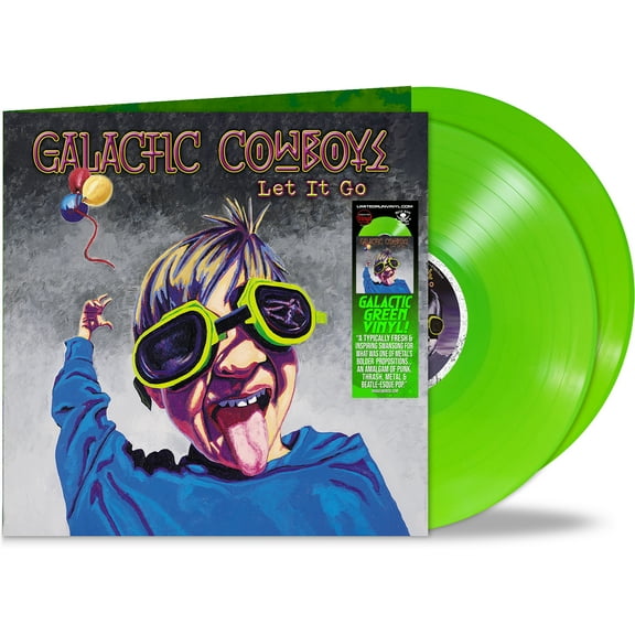 Galactic Cowboys - Let It Go - Galactic Green - Music & Performance - Vinyl