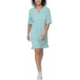 thumbnail image 2 of Hang Ten Women's Seabird Midi Dress (Bleanched Aqua, m), 2 of 3