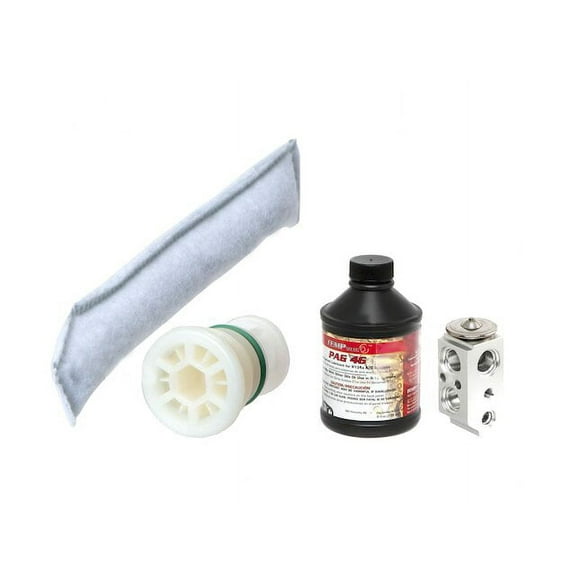 A/C Compressor Replacement Service Kit - Compatible with 2013 - 2017 Kia Rio 1.6L 4-Cylinder 2014 2015 2016