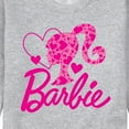 thumbnail image 3 of Barbie - Logo Hearts  - Men's Crew Neck Fleece Pullover, 3 of 5
