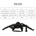 thumbnail image 2 of OULII Pet Spider Costume Black Creative Spider Durable Safe Material for Dog and Cat, 2 of 8