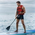 thumbnail image 4 of Koorium Adult Life Jacket Swim Vest,Flotation Buoyancy Aid Safety Jacket with Adjustable Buckle for Swimming Surfing Boating Kayaking, 4 of 8