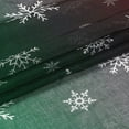thumbnail image 6 of Alishomtll Christmas Sheer Voile Curtain, Light Filtering Grommet Drapes for Bedroom ,2 Panels of 52"w x 84", Red-Green Gradient, 6 of 7