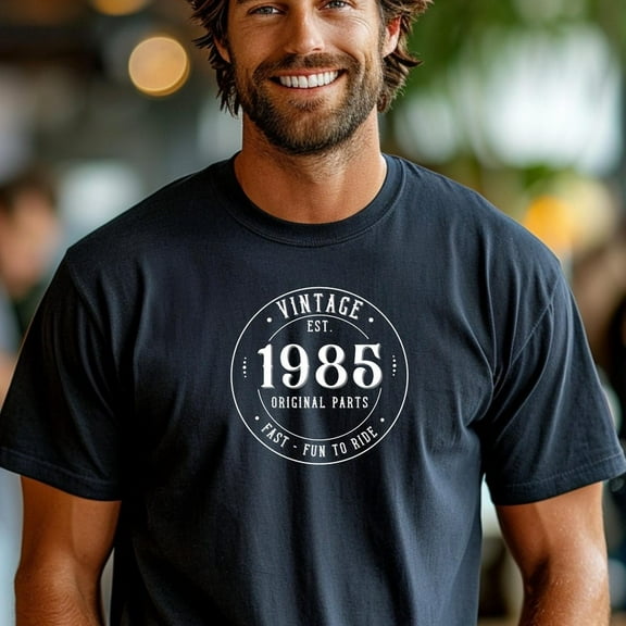 DOPASHIRT 40Th Birthday Shirt, Funny Fortieth Birthday Gift For Men, Vintage 1985 Shirt, 40Th Birthday Men, 40Th Party Gift, Fortieth Funny Gift Unisex S-5XL Hot Trending Shirt, Vintage Birthday Gift