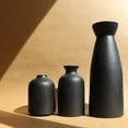 thumbnail image 5 of LASIEYO Ceramic Vases for Home Decor, Set of 3 Boho Vases Modern Decorative Vase Farmhouse Bud Flower Vase for Table Living Room Decor, 5 of 8