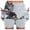 Grey, variant on Women's Leisure Fitness Sports Tie Dyed Printed Double Layer Skirt Pants Pocket Half Skirt Skater Skirts Crib Bed Skirt Girls Midi Skirt Skirt Bathing Suits for Women Tennis Skirt with Shorts Skirt