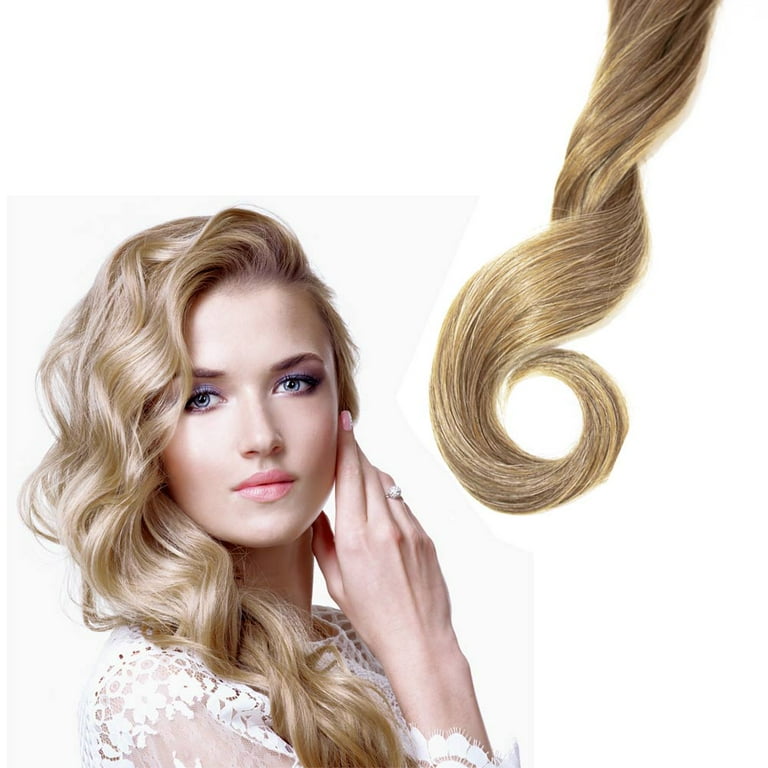 Wavy Hollywood Blonde Hair