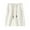 A White, variant on Men's Athletic Shorts Work Shorts for Men Men Leisure Versatile Solid Color Pocket Drawstring Elasticity Waist Shorts White XL