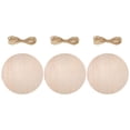 thumbnail image 4 of WHAMVOX Wooden Craft Pieces with Smooth Finish for Projects and Hanging Decor, 3 Sets Included, 4 of 8