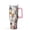 Pink, variant on 40 oz Halloween Ghost Pumpkin Tumbler Insulated Stainless Tumbler, Spooky Bat Coffee Cup Water Bottle, Holiday Gift for Girls