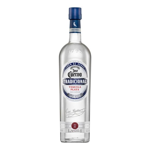 Caja de 12 Tequila Jose Cuervo Tradicional Plata 695 ml