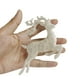 thumbnail image 3 of Pendiente de Cordero Navideño, Figura de Cordero, Adornación de Árbol Navideño, Pendiente de Cristal, Acero Inoxidable, Base de Madera, para Salón, alta luminosidad, decoración de Navidad,, 3 of 7