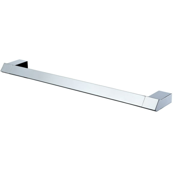 ECKOREA® 21-Inch Polished Chrome Towel Bar ECK-640S, Durable SUS304 Stainless Steel & Zinc Alloy, Wall-Mounted, Screw-in