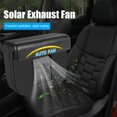 thumbnail image 3 of KRONDO Solar Powered Car Ventilator, Vehicle Exhaust Fan, Car Window Fan, Automobile Cool Fan, Cooler Ventilation System, Radiator for Car Windshield Circulation, 3 of 9