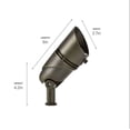 thumbnail image 4 of Kichler VLO 4 1/2" High Textured Bronze 3000K LED Accent Spot Light, 4 of 4