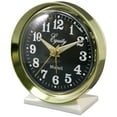Equity By La Crosse 12020 Analog Keywind Small Table Desk Alarm Clock