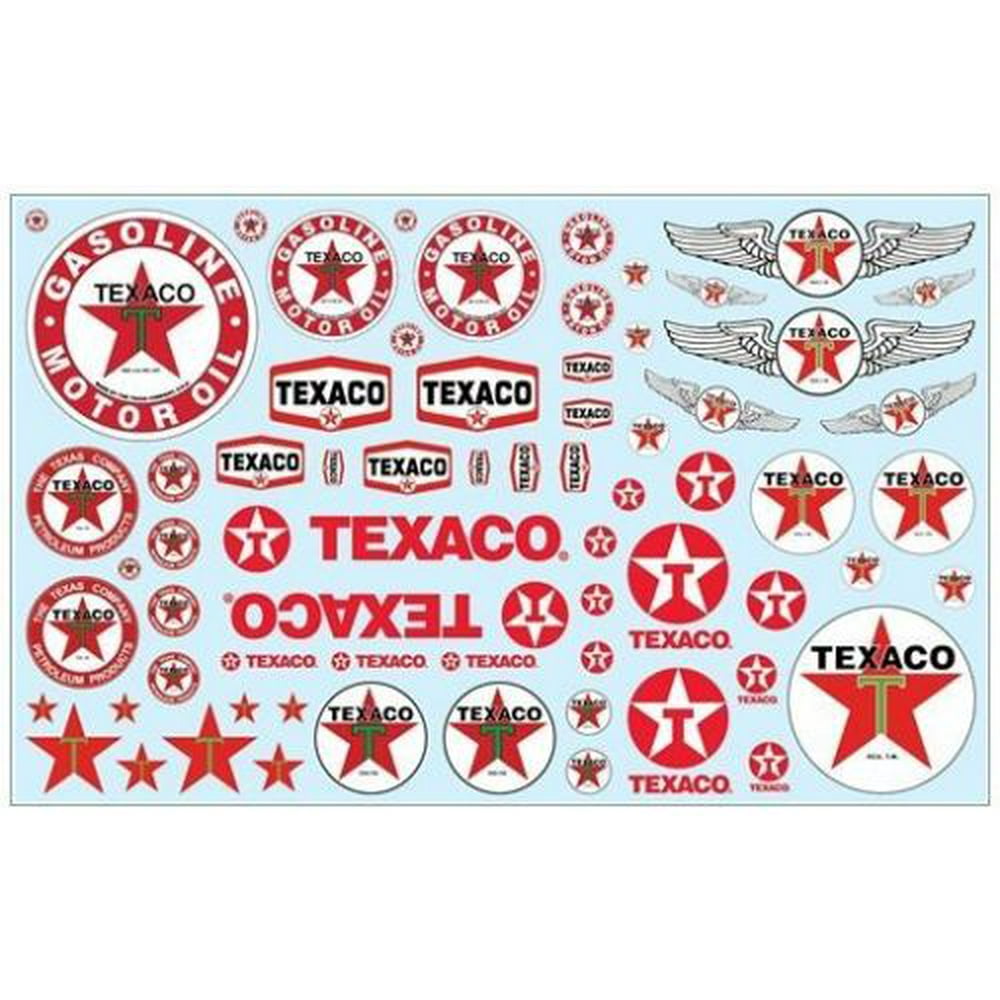 AMT Texaco Trucking Decals for 1/25 Scale Models by AMT - Walmart.com