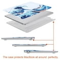 thumbnail image 5 of Mosiso Fully Vented 13" Laptop Shell for Apple MacBook Air, Multicolor The Great Wave, 5 of 6