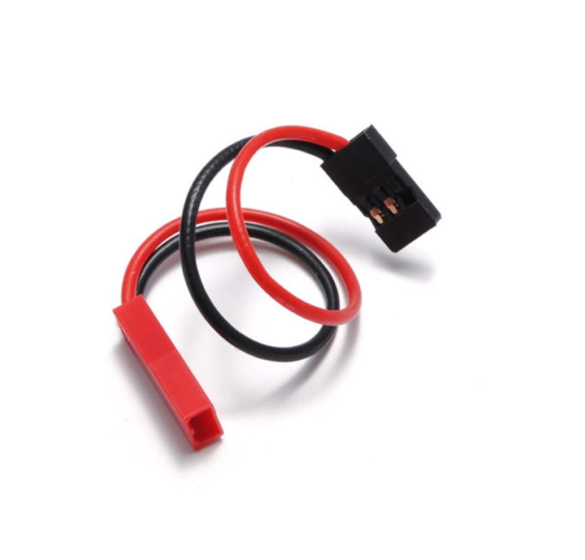 JST to JR Futaba Servo Male & Female 20AWG 10CM Wire For RC Battery Adapter 