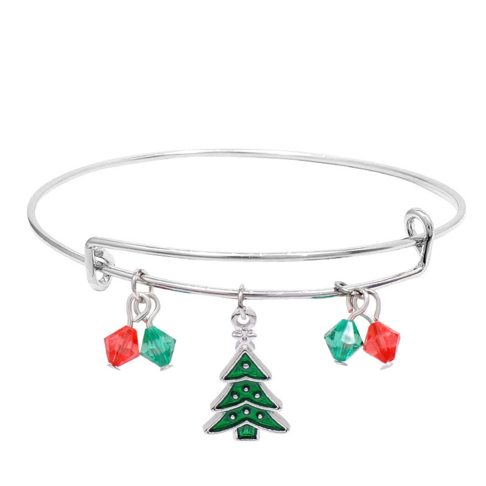 Clearance Jewelry Under 5 VerPetridure Christmas Bracelet Charms For Women Girls Thanksgiving