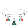 thumbnail image 2 of Fiudx Pulsera Navideña, Elegante Alegría de Cristal para Mujer, Elegante Accesorio Expandible para Niñas, Regal Festivo para Acción de Gracias y Navidad, Diseño Moderno, Ideal para Ocasiones Especial, 2 of 2