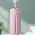 thumbnail image 3 of PureCasa Automatic Aroma Diffusers Quiet Vehicle Desktop Humidifiers for Bedroom Car Home Office, Mute USB Portable Humidifier Spray Aromatherapy Oil Diffusers 300ml Sprayer Mini Cup, 1PC, Pink, 3 of 8