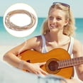 thumbnail image 6 of 10pcs 3 colors Carbon Steel Wire Spring Chains Stretch Bracelet Guitar String Coil Bracelet for Women Inner Diameter: 2-1/4 inch(5.7cm), 6 of 6