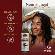 OKAY Pure Naturals Hot Oil Treatment Coconut Oil - 6oz for Deep Conditioning and Hair Repair