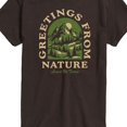 thumbnail image 2 of Instant Message - Greetings From Nature - Men's Short Sleeve Graphic T-Shirt, 2 of 5