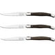 thumbnail image 1 of Cuchillos de Acero Inoxidable LaguioleWoodDark 3pzas 23 cm Madera Cafe Oscuro Acero Inoxidable Cuchillo para carne, 1 of 4