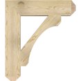 thumbnail image 3 of Ekena Millwork 6"W x 28"D x 32"H Legacy Craftsman Rough Sawn Bracket, Douglas Fir, 3 of 4