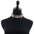 thumbnail image 3 of Collier en Alliage pour Femmes, Remplacement Portable Décoratif, Pendentif de Rendez-Vous Coloré et Élégant, Cadeau d'Anniversaire Rouge Bleu, 3 of 9