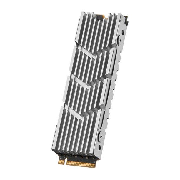 4 uds. Disipador de calor M.2 2280 Aleación de aluminio SSD Cooler para PS5 Game Console Silver