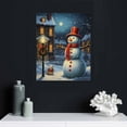 thumbnail image 4 of ONETECH Christmas Snowman Poster Art Print, Holiday Decorations and Cheer, Joyful Christmas Wall Art, Winter Holidays Whimsical Gift Print Decor (Christmas Snowman,, 4 of 4