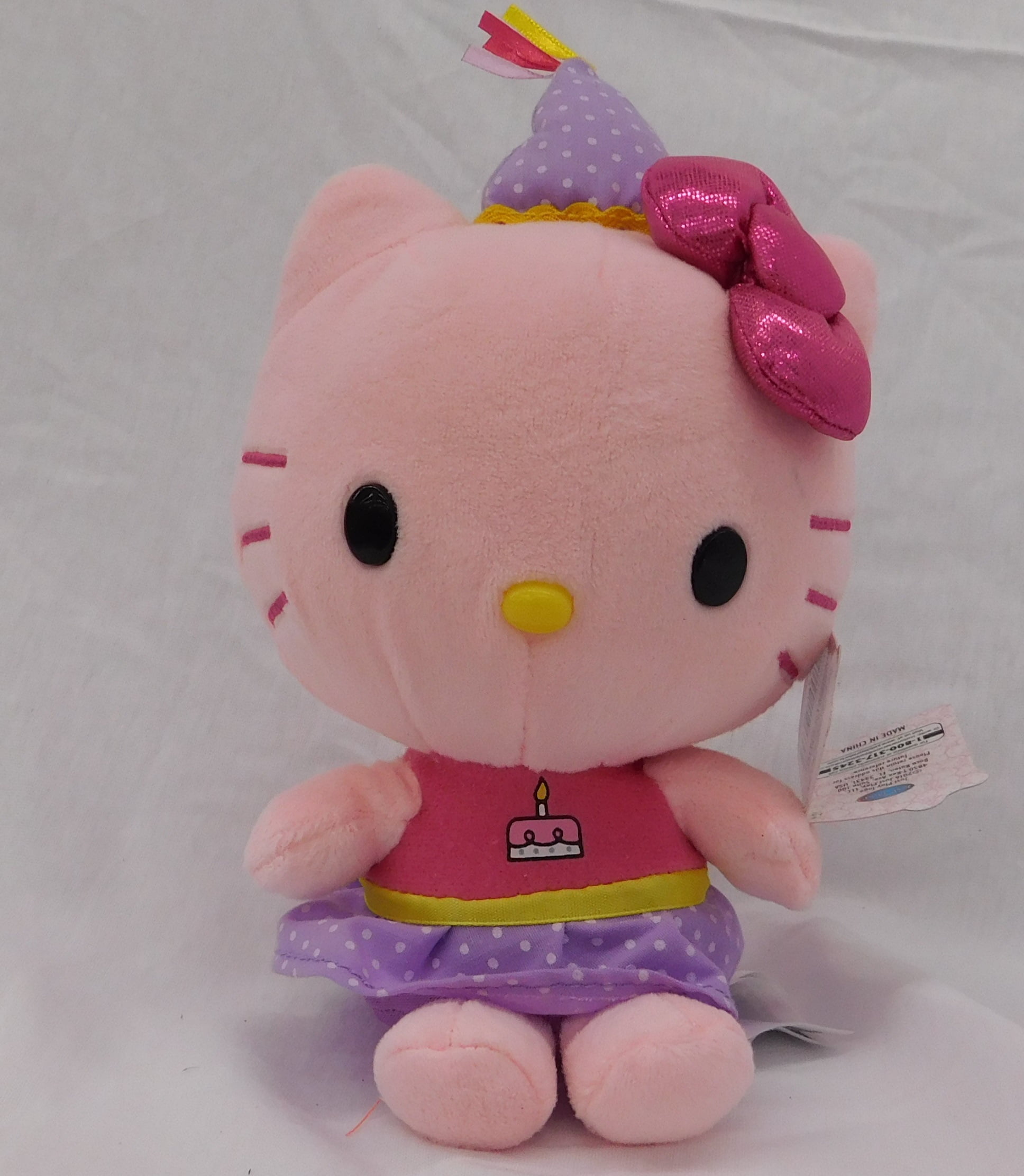 hello kitty birthday plush