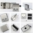 thumbnail image 4 of 2025 16 Pack 304 Stainless Steel Glass Clamps - Adjustable Square Glass Clamps For Stair Balustrades and Handrails, 8-10mm Thick, 4 of 4