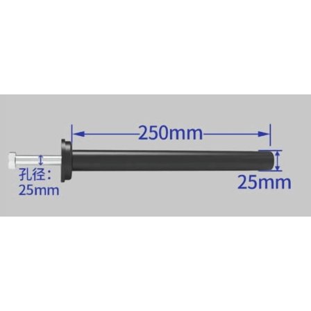 OUNONA Wall-Mounted Barbell Storage Rack - Heavy Duty Carbon Steel Barbell and Holder for Home Gym and Squat Rack