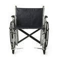 thumbnail image 4 of Medline Excel Extra-Wide Bariatric Wheelchair For Adults and Seniors with 24" Wide Seat, Supports up to 500 lbs, 4 of 9