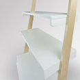 thumbnail image 1 of American Trails Freestanding Ladder Desk With Drawer, Natural Maple/White, 1 of 4