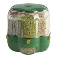 thumbnail image 3 of Contenedor de almacenamiento de granos ANGGREK Giratorio 6.5L 6 Rejillas, 3 of 8