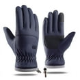 thumbnail image 4 of Guantes de esquí de terciopelo de invierno, guantes deportivos cálidos para hombre, guantes de montar en motocicleta, guantes de montar de algodón con pantalla táctil impermeables, 4 of 4