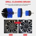 thumbnail image 2 of Drill Brush Attachments for Cleaning, 3Pcs Scrub Brush Drill Powered Car Detailing Cleaning Brush Kit, Universal for Auto, Bathroom Toilet, Grout, Floor, Shower, Tile, Sinks, Kitchen, 2 of 8