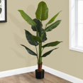thumbnail image 1 of Strelitzia Coffre en Lin Plante Artificielle, 1 of 2