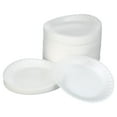 "Hefty Soak Proof Foam Lunch Plates, 8 7/8"", 100 Count, Disposable