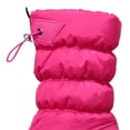 thumbnail image 3 of Botines Antideslizantes para Exteriores Mujer Botas Con Plataforma Forradas Piel Al Hasta Media Pantorrilla (Rosa 38) Rojo, 3 of 8