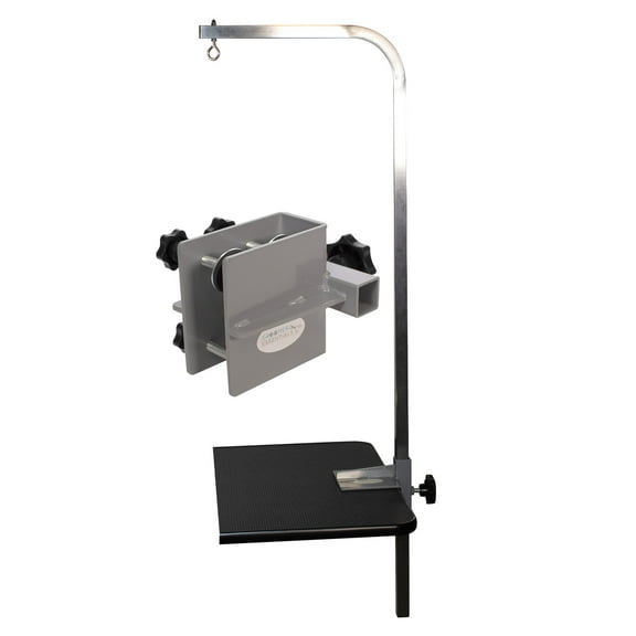 Groomer Essentials Premium Arm & Clamp - Sturdy  Adjustable Dog Grooming Arm for Professional Groomers  Fits Pet Grooming Tables up to 1 1/4" Thick