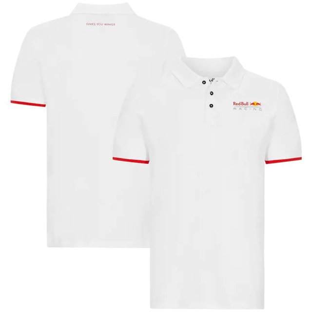 New F1 Racing Suit Red Bull Short Sleeve Top Polo Shirt Team Men-QIUPING