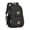 Eye and Star, variant on Moth and Skeleton Gothic Pattern Backpack for School, Cute School Bag with Adjustable Shoulder Straps and Padded Back, 16.9"x12.6"x5.9"