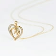 thumbnail image 3 of TINGN Initial Heart Necklace for Women Initial Heart Pendant Necklace for Women, 3 of 6
