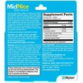 thumbnail image 2 of Suplemento Melatonina y Hierbas Ayuda para Dormir con Sabor a Cereza 30 Tabletas Masticables MidNite MN-6646464S, 2 of 2